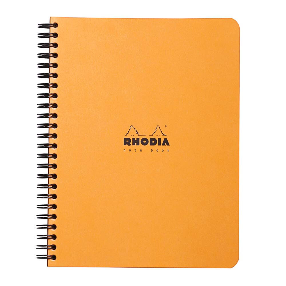 160x210 MM A5+Çizgili Defter Turuncu Kapak Yandan Spiralli 80 Yp 5 Li - 1