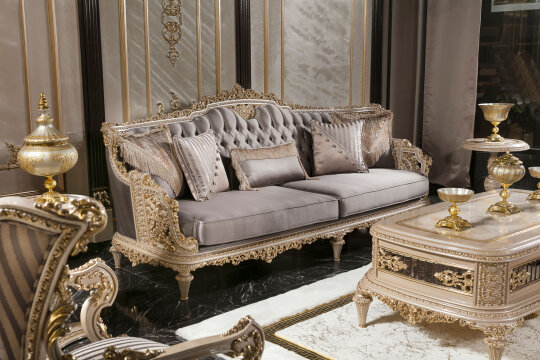 Abiye Salon Takımı, Fildişi