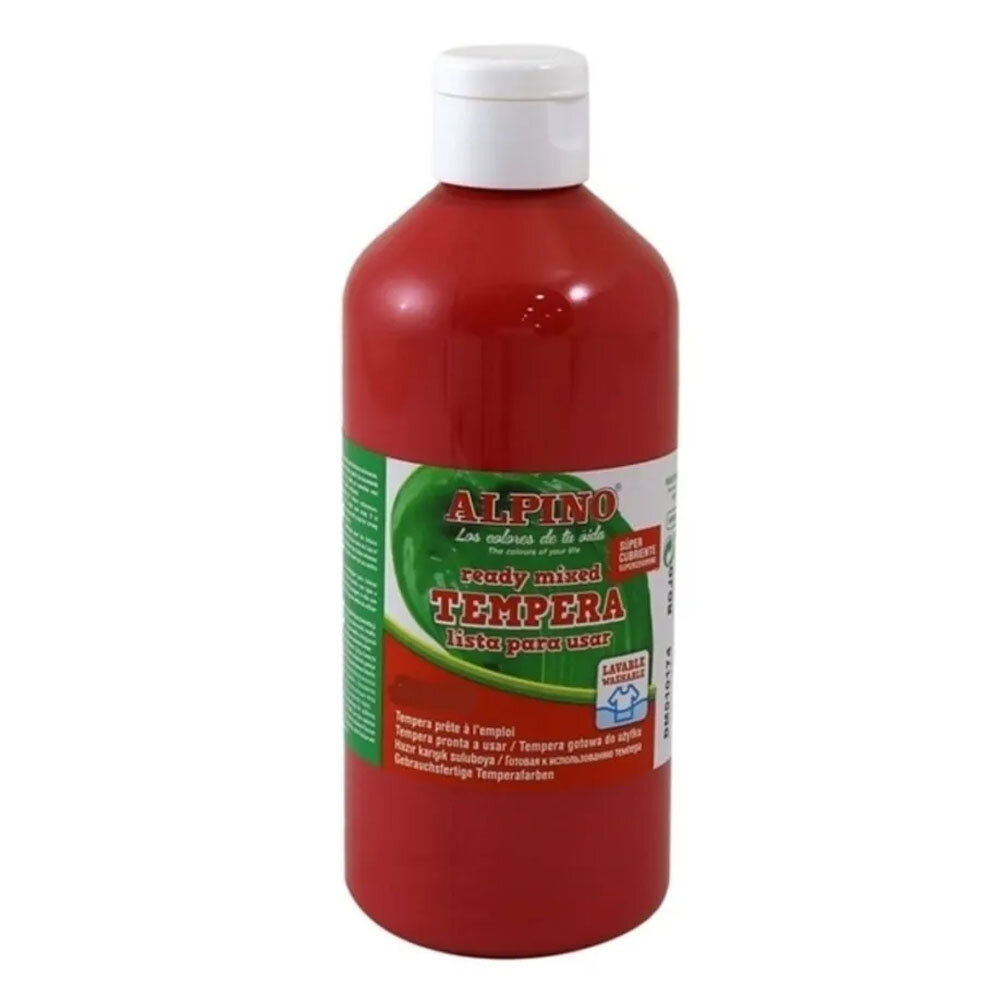 Alpino Sulu Boya Tempera 250 ML Kırmızı DM040174 - 1
