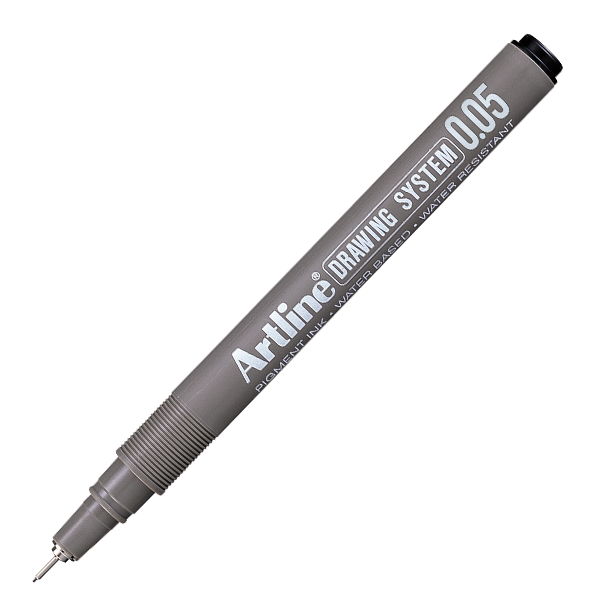 Artline Çizim Kalemi 0,05 MM Siyah EK-2305 - 1