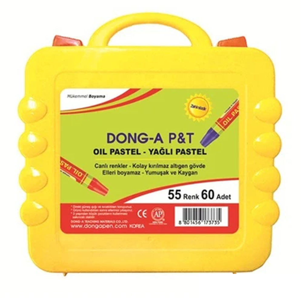 Dong-A Toru 60 lı Pastel Boya Plastık Çanta 55 Renk - 1