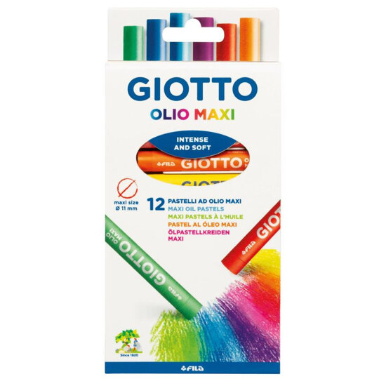 Giotto Yağlı Pastel Olia Maxi 12 Renk