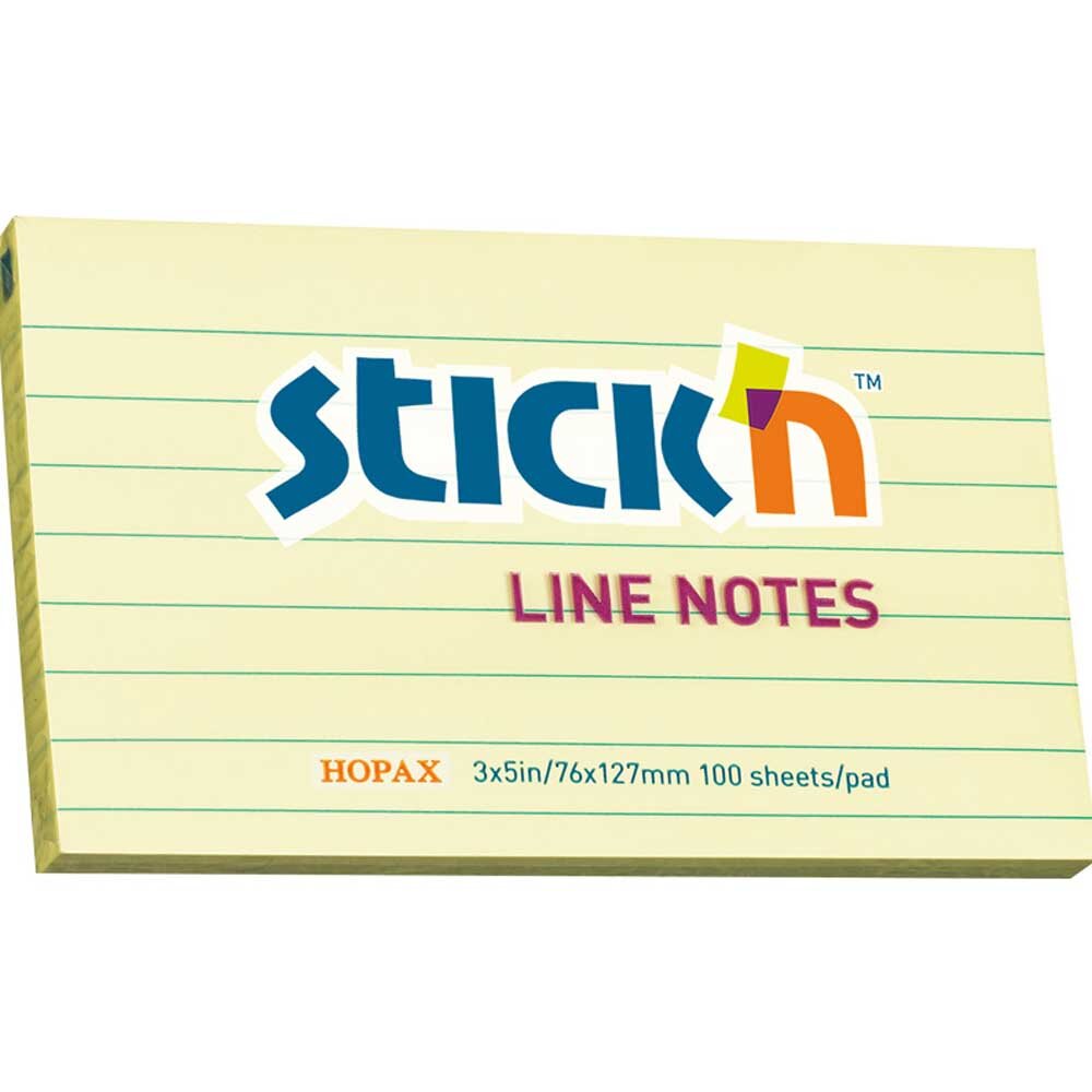 Gıpta Stickn 76x127 Pastel Sarı Çizgili 100yp - 1
