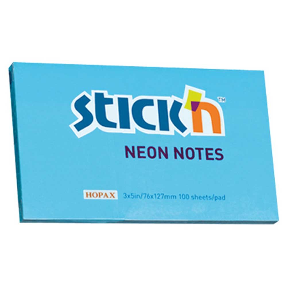 Gıpta Stickn Not Kağ. Neon Mavi 76x127 MM 100 Y - 1