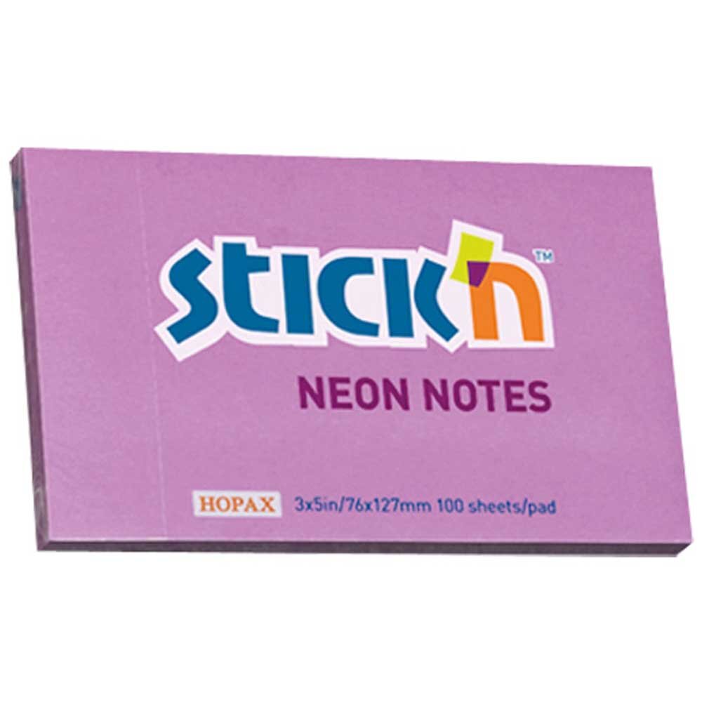 Gıpta Stickn Not Kağ. Neon Mor 76x127 MM 100 Y - 1