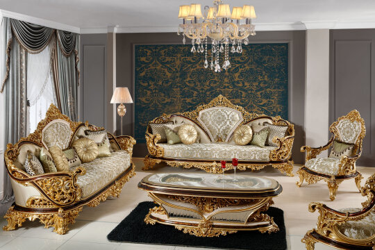 Hünkar Salon Takımı, Kahverengi