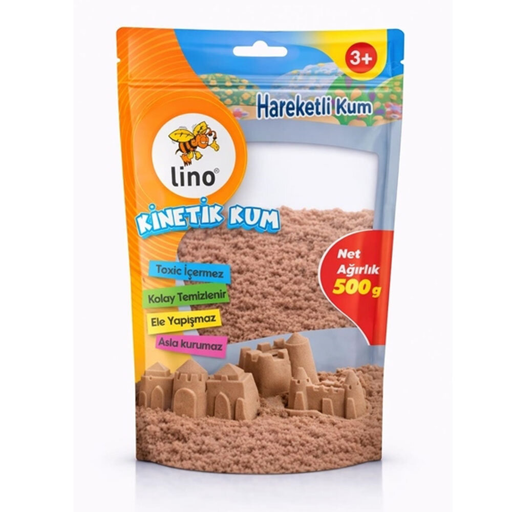 Lino Kinetik Kum 500 Gr Doğal Doypack - 1