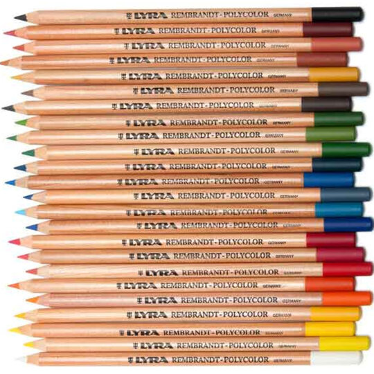 Lyra Rembrandt Polycolor 12 Lı Kutu Kahverenk Ochre