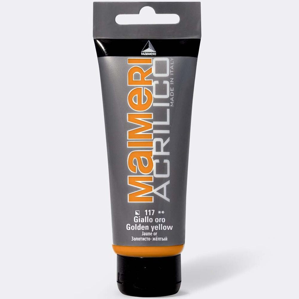 Mai Acrilico 200 ml Golden Yellow - 1