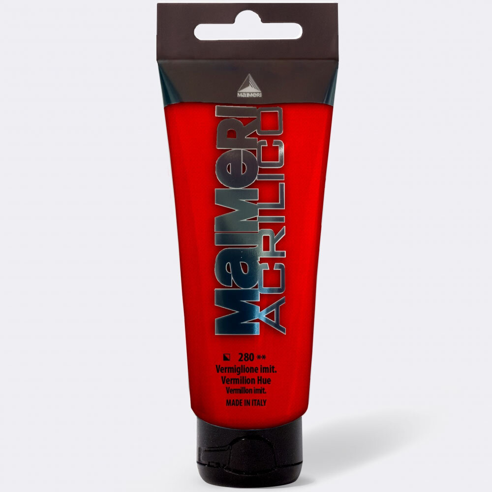 Mai Acrilico 200 ml Vermilion Hue - 1