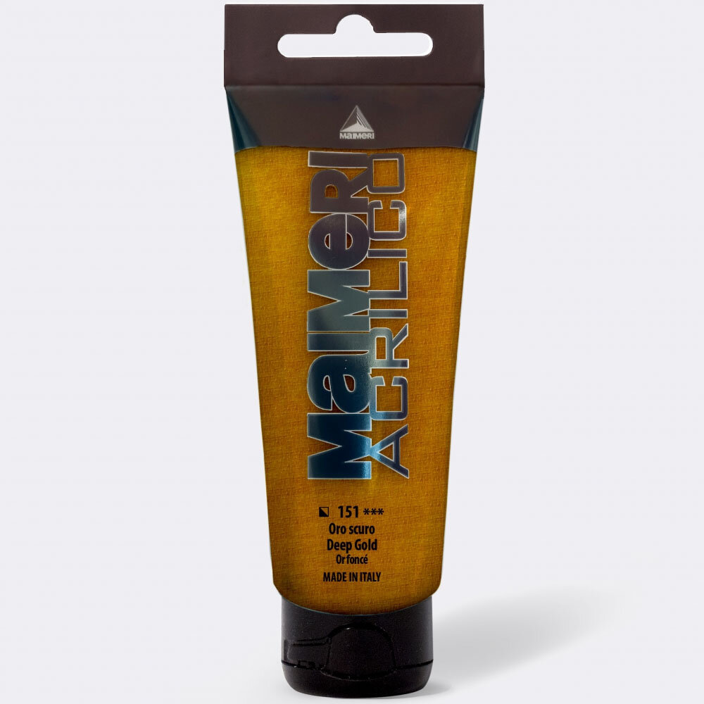 Mai Acrilico 200ml Deep Gold - 1