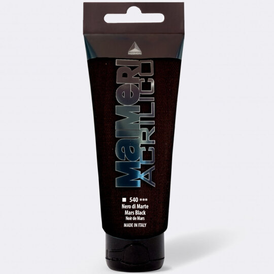 Mai Acrilico 200ml Mars Black