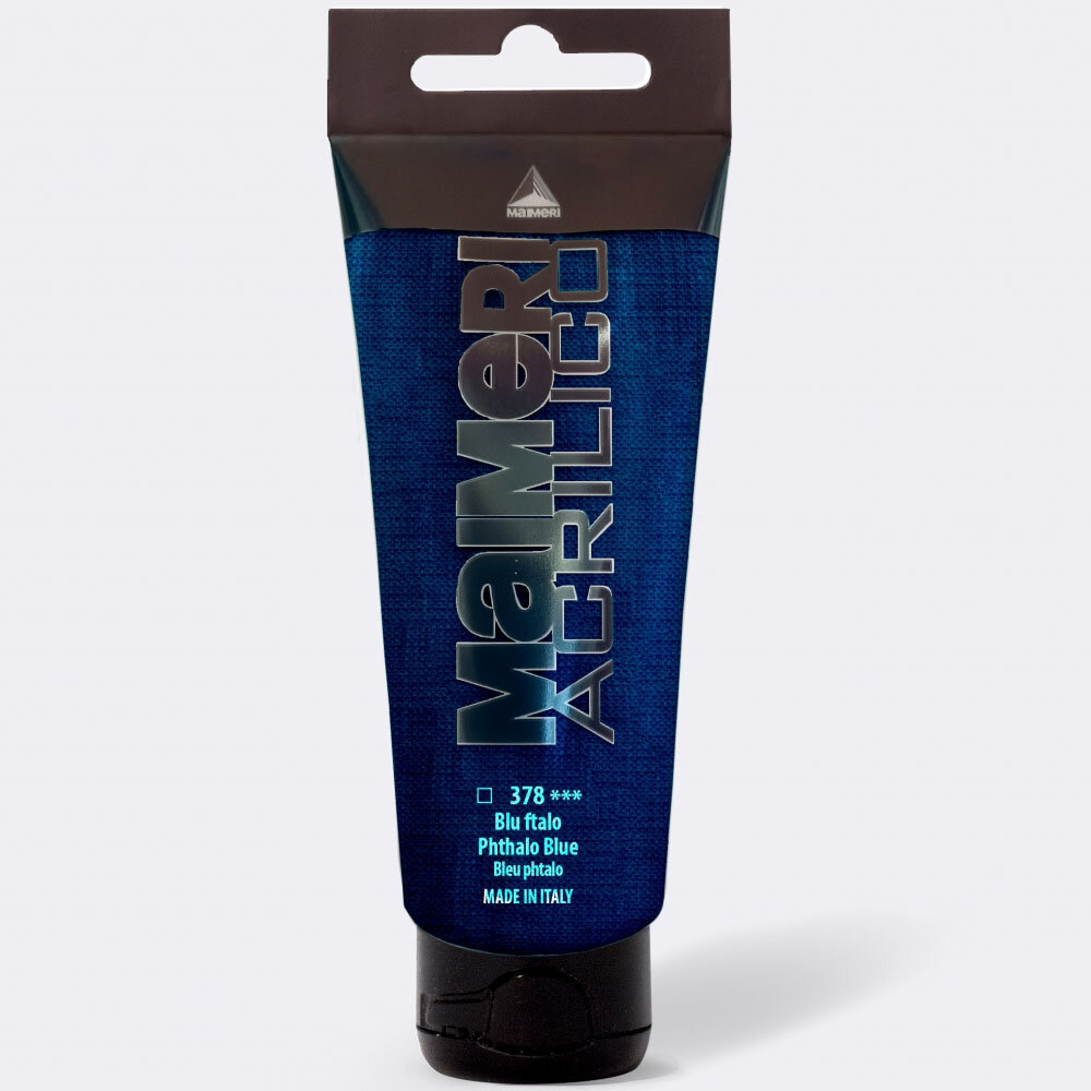 Mai Acrilico 200ml Phthalo Blue - 1