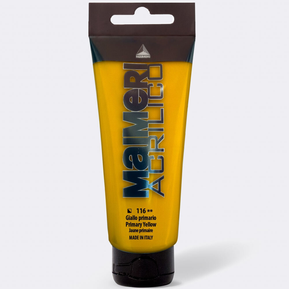 Mai Acrilico 200ml Prımary Yellow - 1