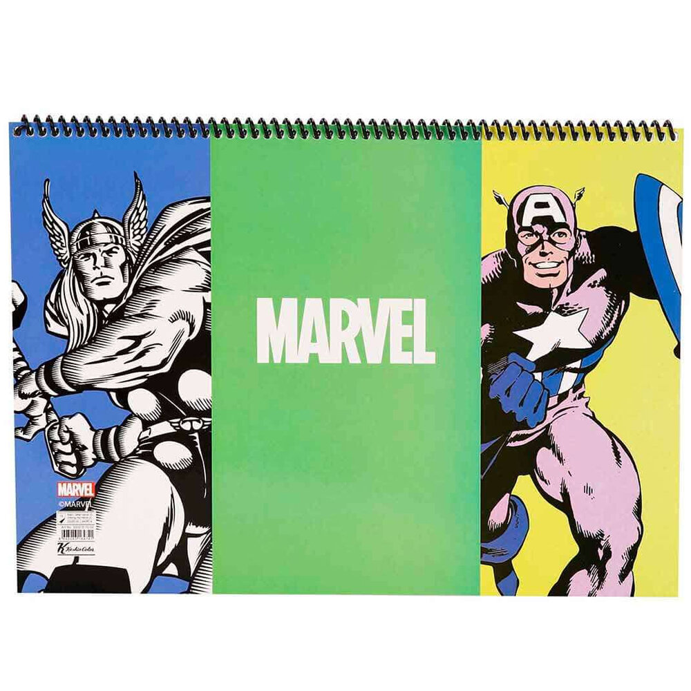 Marvel Spiralli Resim Defteri Seri2 25x35 15 YP - 1