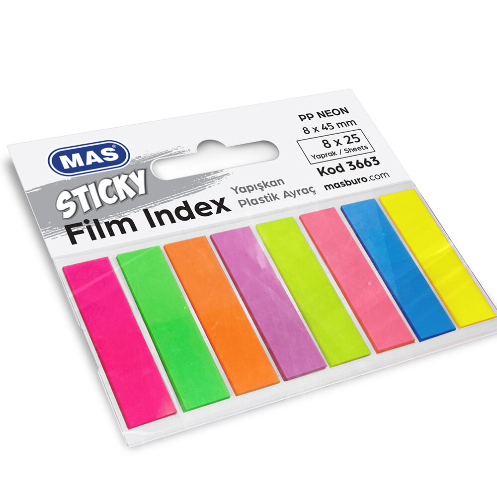 Mas Film Indeks 8x45 PP Dörtgen 25 S-8 Renk 3663 - 1