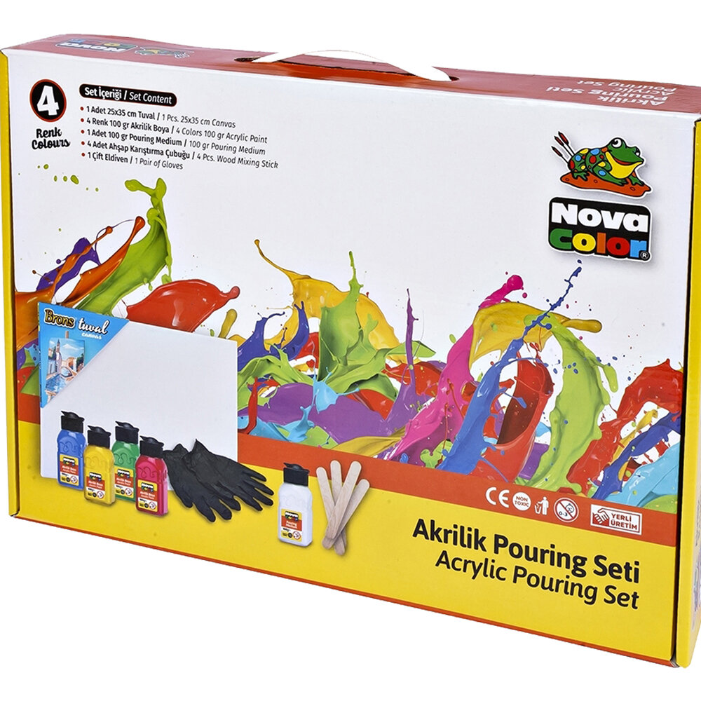 Nova Color Pouring Set Botanik NC-2509 - 1