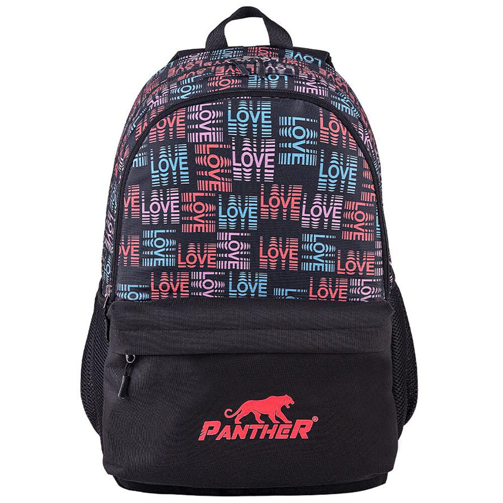 Panther Sırt Çantası Love Desenli Pt-3930 - 1