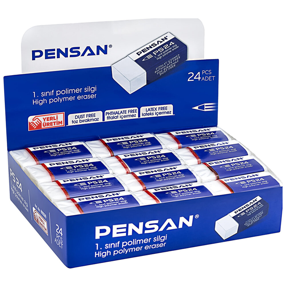 Pensan Silgi Beyaz 24 Lü PSS-24 - 1