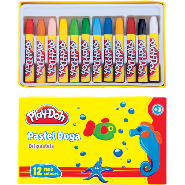 Play-Doh Pastel Boya 12 Renk PLAY-PA002 - 1