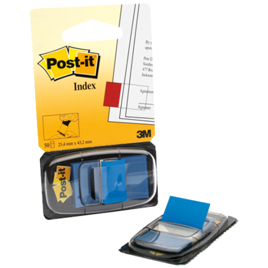Post-it İndeks 50 Lİ Mavi 680-2