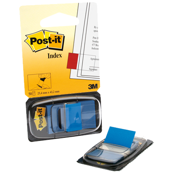 Post-it İndeks 50 Lİ Mavi 680-2 - 1
