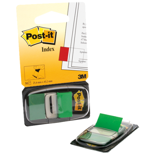 Post-it İndeks 50 Lİ Yeşil 680-3