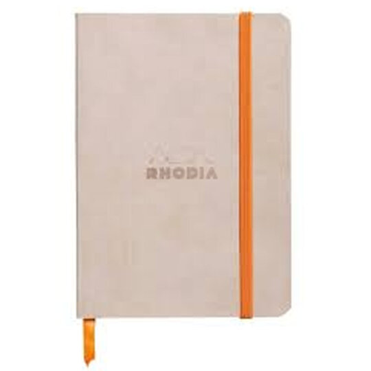 Rhodia Btqrdm A6 Çzgl Dftr Beige Ymşk Kpk Elsbnt72
