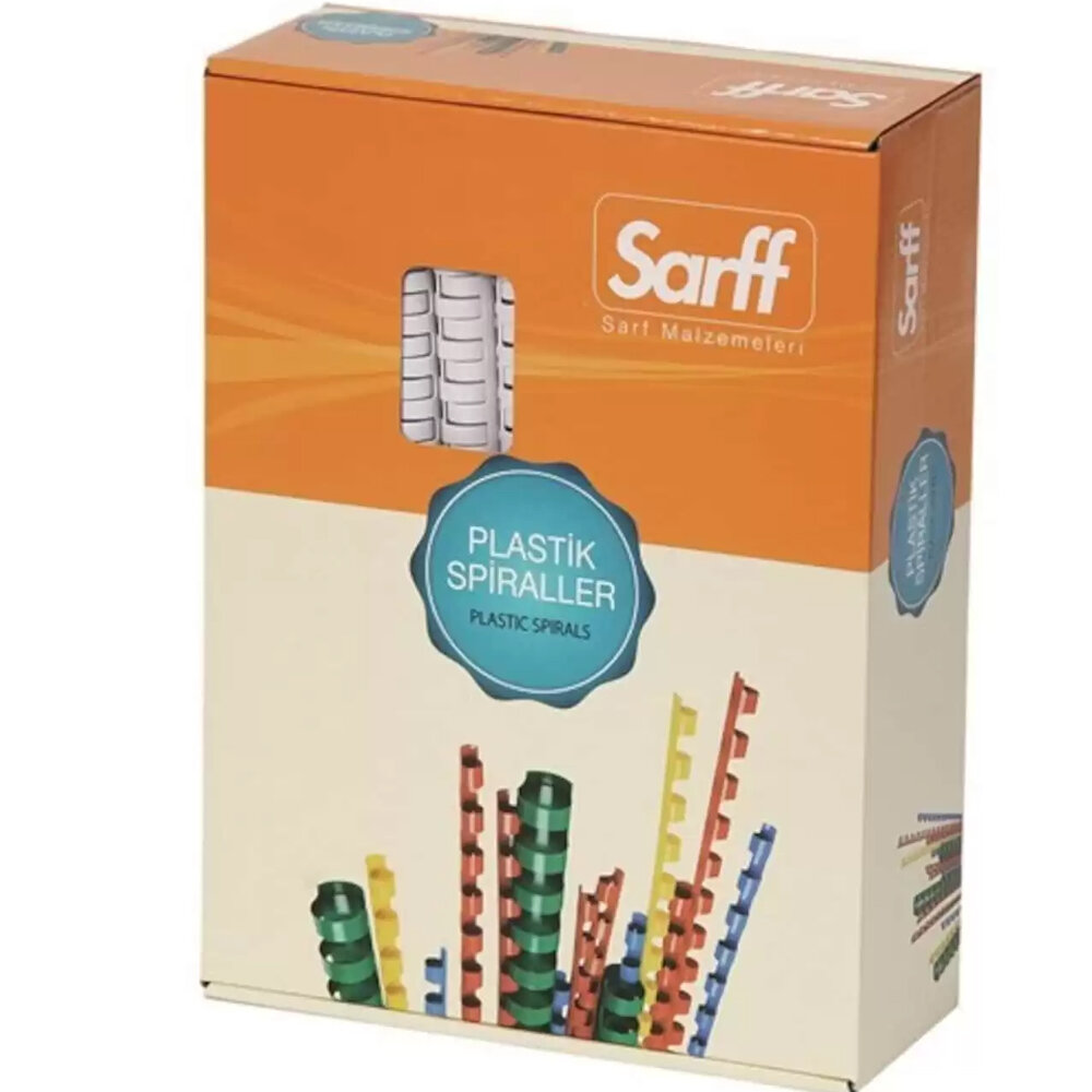Sarff Spiral Plastik 310 SY 32 MM Beyaz 15202071 - 1