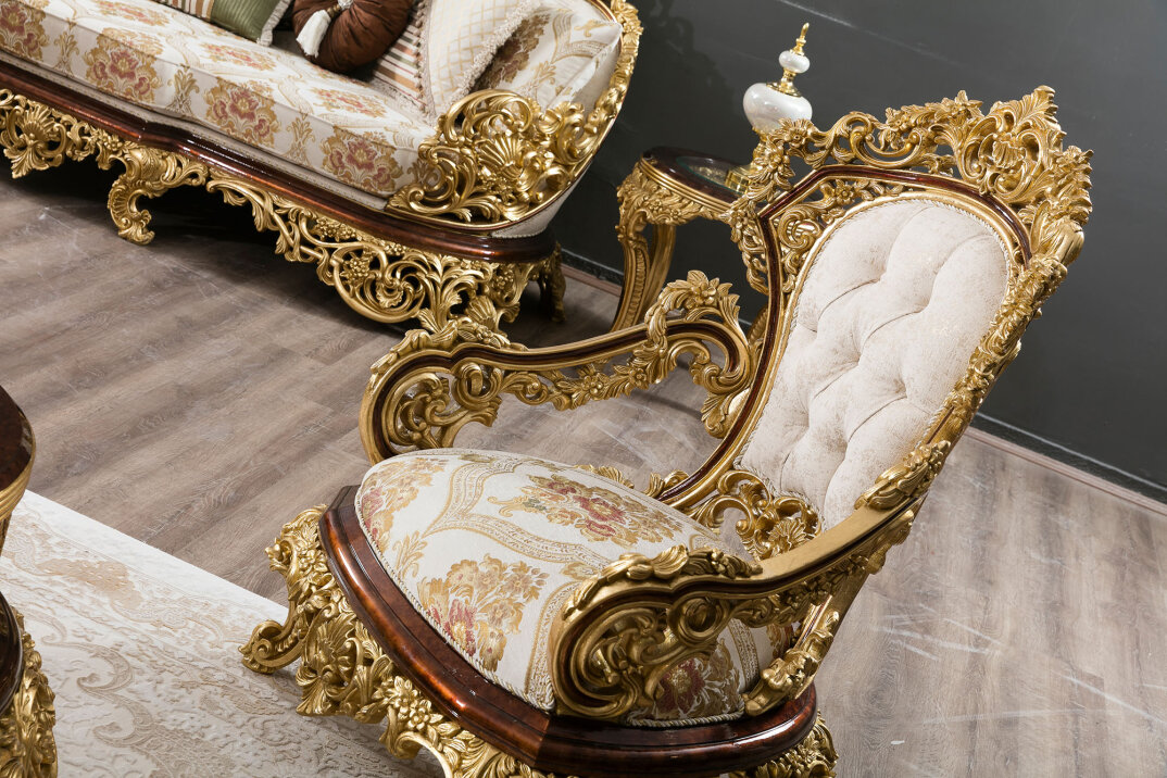 Şehrazat Salon Takımı, Siyah - 7