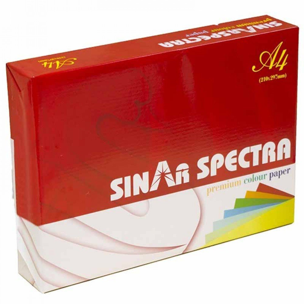 Sınar Spectra Adagio Renkli Kağıt 160 Pembe A4 80 GR - 1
