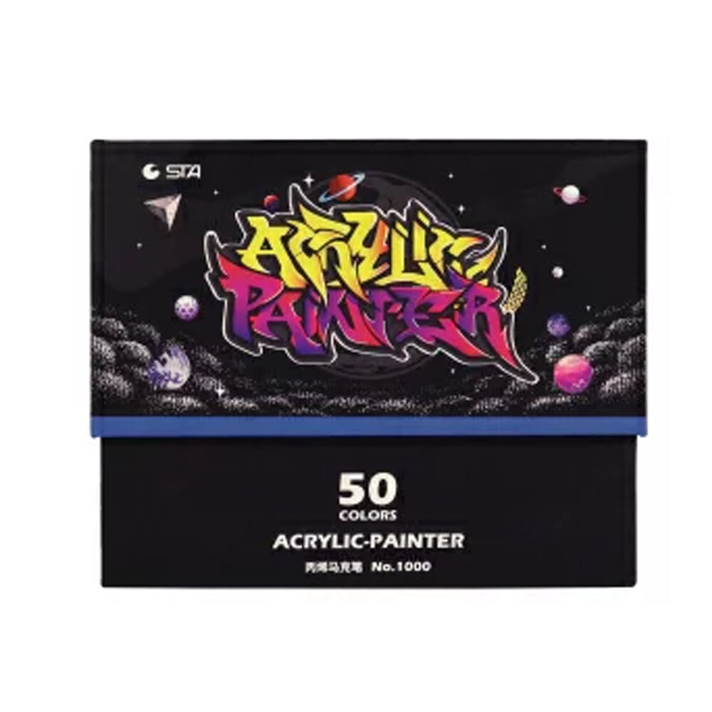Sta Akrilik Marker 80 Li Sta-100080 - 1