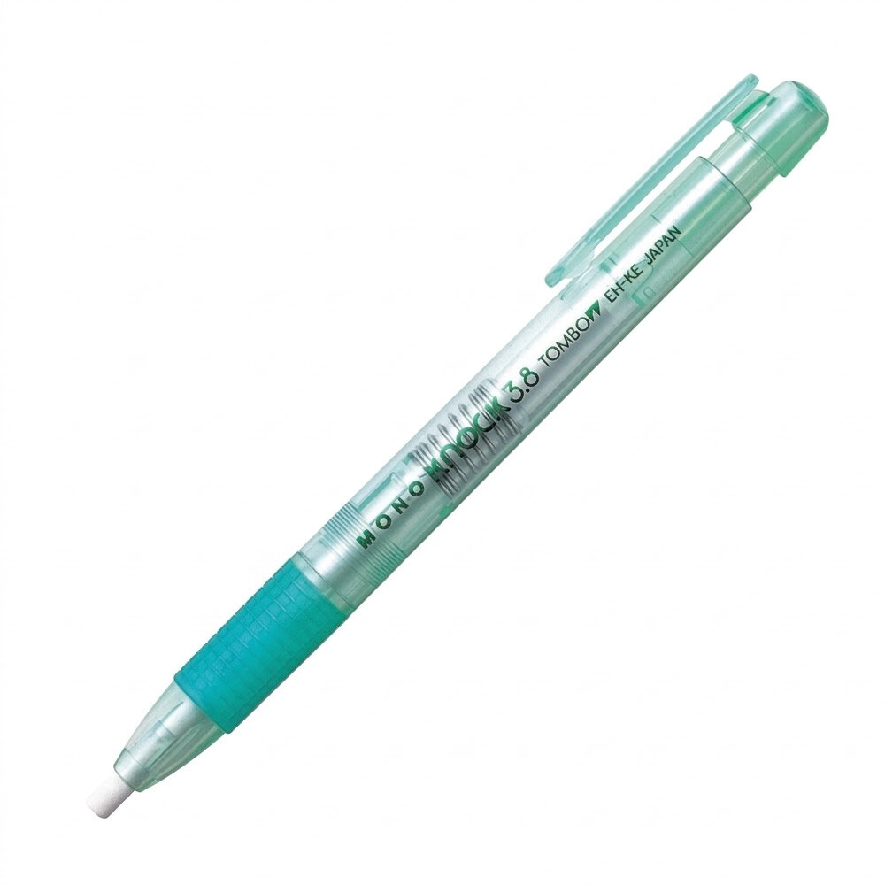 Tombow Mono Knock Kalem Silgi Şeffaf Yeşil - 1