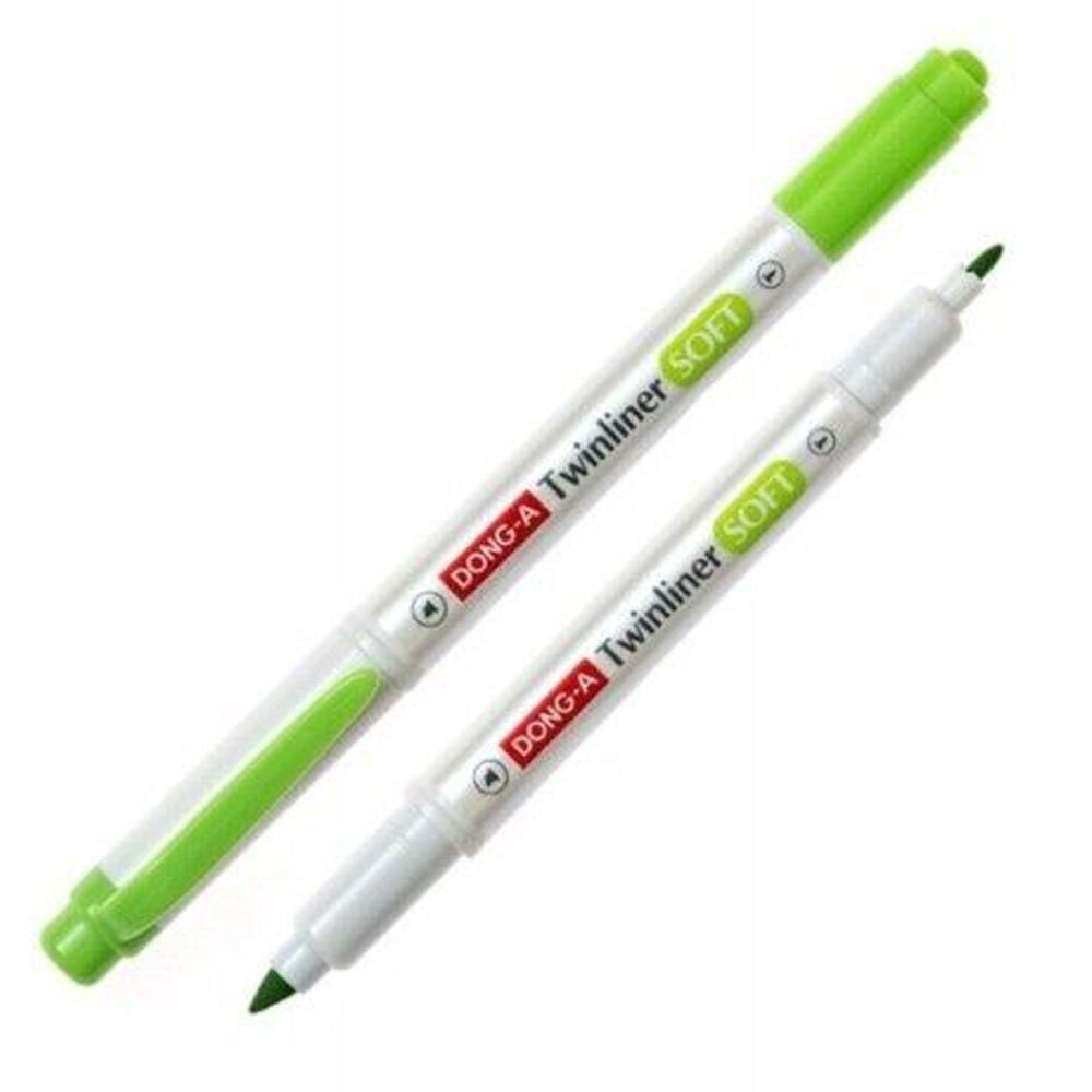 Twinliner Fosforlu Kalem Soft Çimen Yeşili No 41 - 1