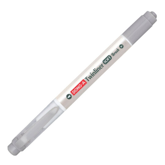 Twinliner Soft Fırçalı Fosforlu Açık Gri No65
