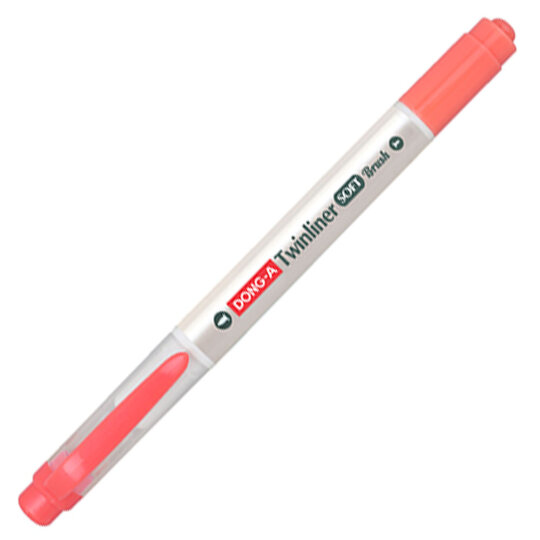 Twinliner Soft Fırçalı Fosforlu Mercan Pembe No12