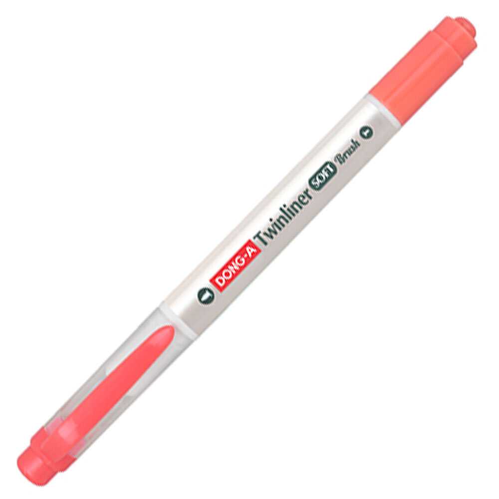Twinliner Soft Fırçalı Fosforlu Mercan Pembe No12 - 1