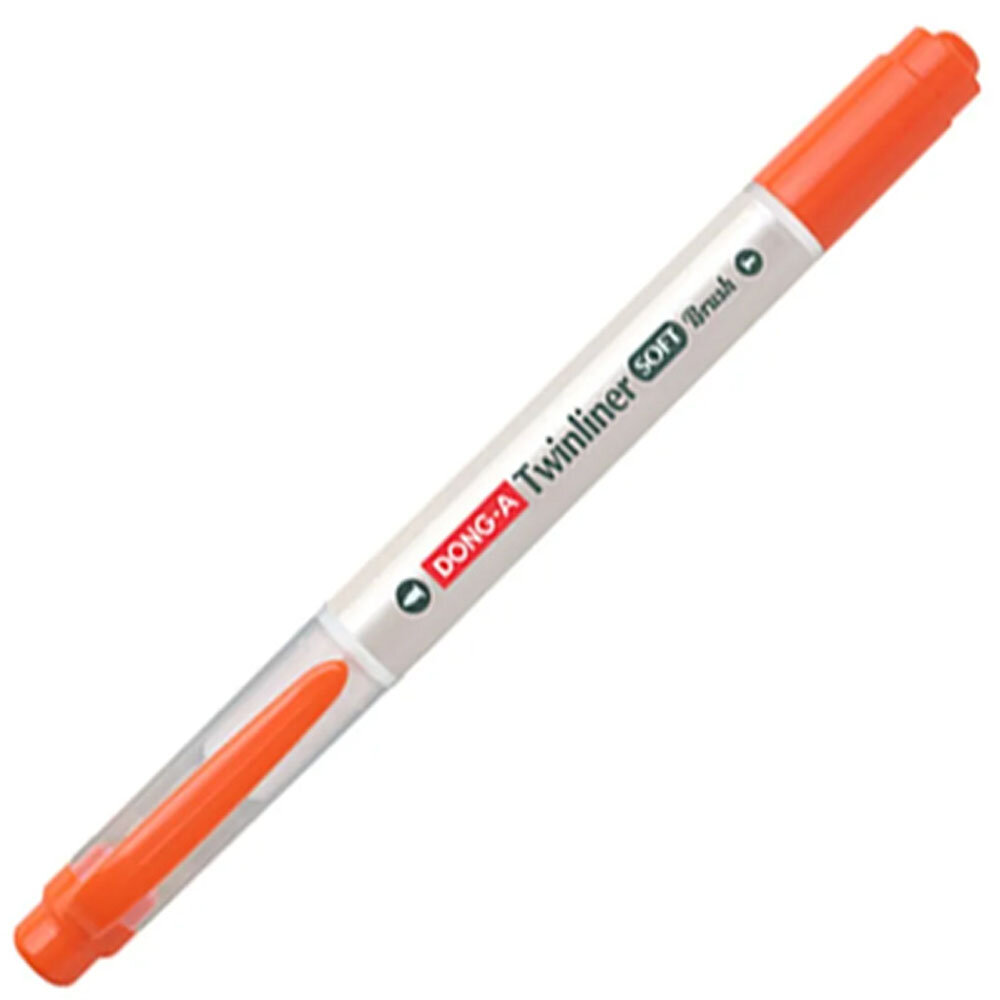 Twinliner Soft Fırçalı Fosforlu Neon TuruncuNOF10 - 1