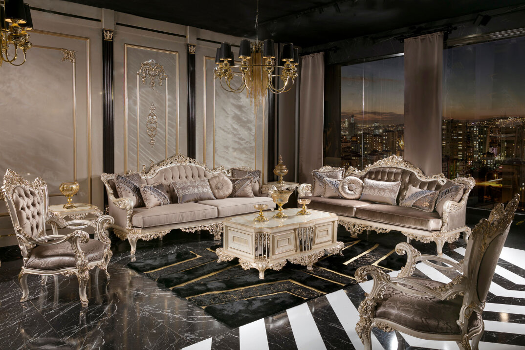 Zarafet Salon Takımı, Fildişi - 1