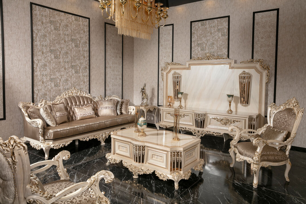 Zarafet Salon Takımı, Fildişi - 5
